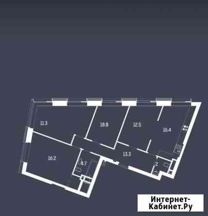 4-комнатная квартира, 95 м², 27/52 эт. на продажу в Москве Москва