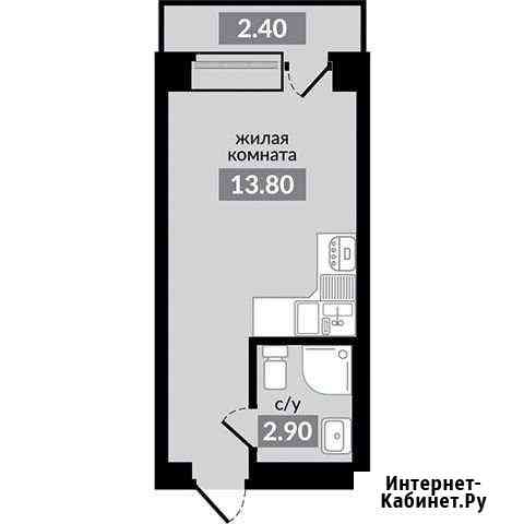 Квартира-студия, 19.1 м², 1/3 эт. на продажу в Михайловске Ставропольского края Михайловск