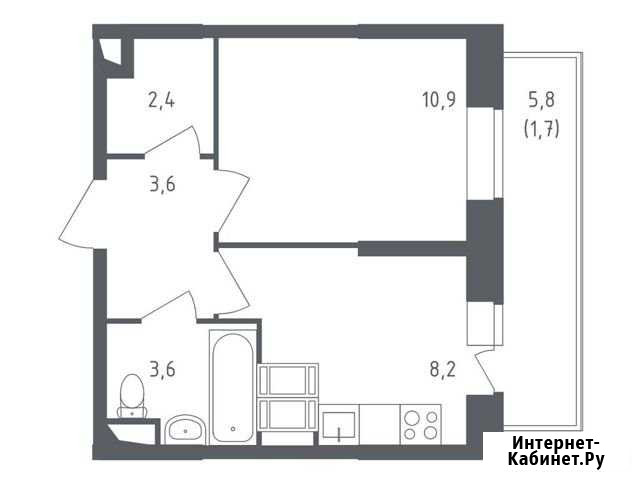 1-комнатная квартира, 30.4 м², 19/25 эт. на продажу в Красногорске Московской области Красногорск - изображение 1