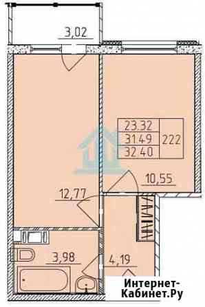 1-комнатная квартира, 32.4 м², 9/18 эт. на продажу в Санкт-Петербурге Санкт-Петербург