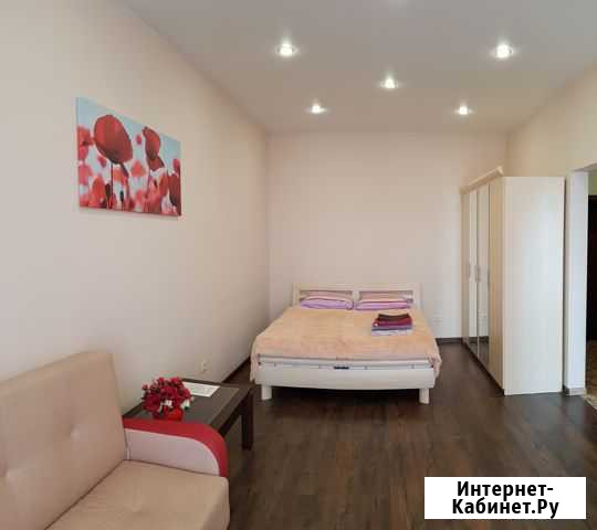 1-комнатная квартира, 48 м², 21/21 эт. в аренду посуточно в Новосибирске Новосибирск - изображение 1