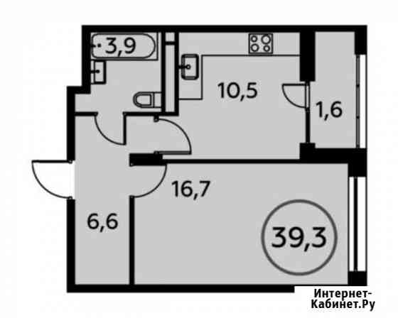 1-комнатная квартира, 39.3 м², 10/14 эт. на продажу в Коммунарке Коммунарка