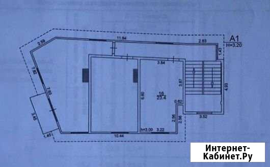 Квартира со свободной планировкой, 23.4 м², 4/4 эт. на продажу в Высоком Высокое - изображение 1