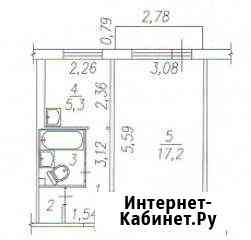 1-комнатная квартира, 30 м², 5/5 эт. на продажу в Новокузнецке Новокузнецк