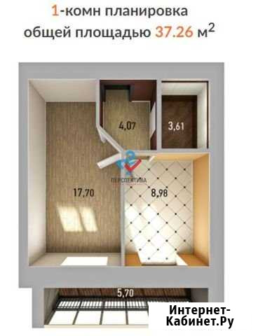 1-комнатная квартира, 38.4 м², 6/10 эт. на продажу в Тольятти Тольятти - изображение 1