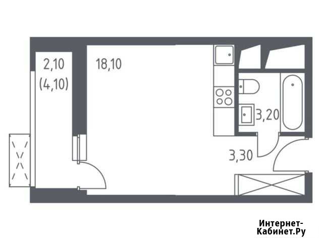 Квартира-студия, 26.7 м², 9/32 эт. на продажу в Красногорске Московской области Красногорск - изображение 1