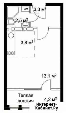 Квартира-студия, 26.9 м², 10/10 эт. на продажу в Нижнем Новгороде Нижний Новгород