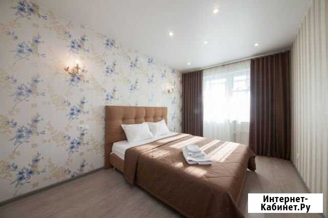 3-комнатная квартира, 66 м², 14/14 эт. в аренду посуточно в Красноярске Красноярск - изображение 1