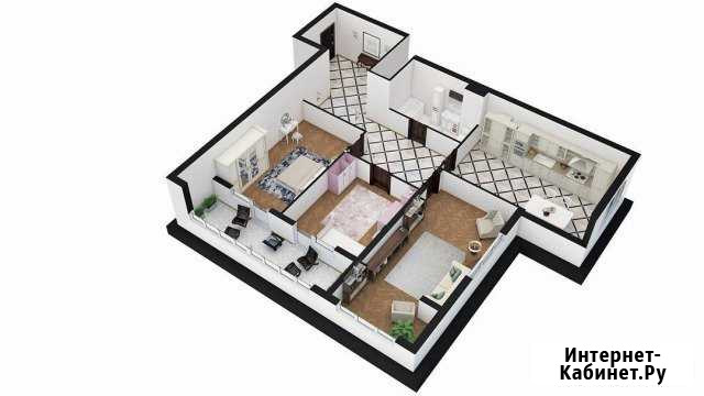 3-комнатная квартира, 105.8 м², 14/14 эт. на продажу в Каспийске Каспийск - изображение 1