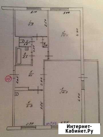 3-комнатная квартира, 64.8 м², 3/5 эт. на продажу в Славгороде Славгород - изображение 1