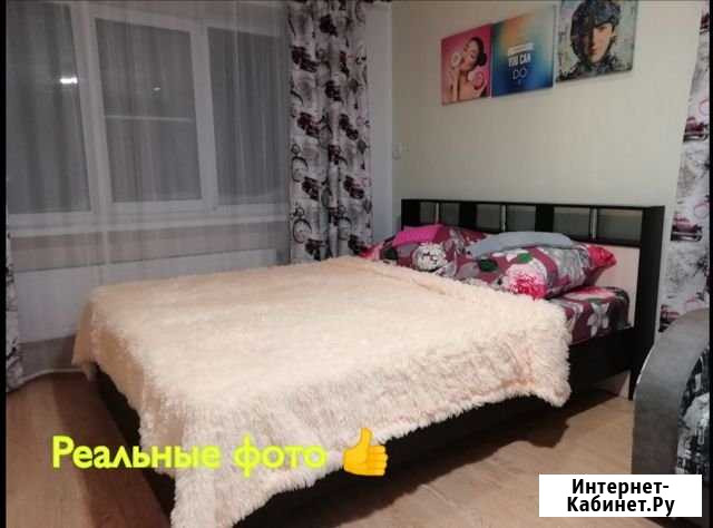 1-комнатная квартира, 33 м², 3/4 эт. в аренду посуточно в Ленинске-Кузнецком Ленинск-Кузнецкий - изображение 1