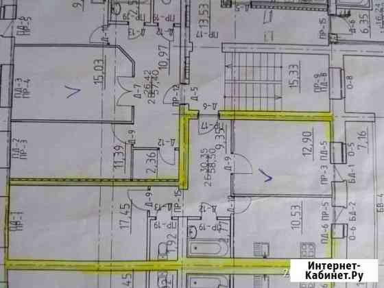2-комнатная квартира, 55 м², 4/6 эт. на продажу в Арзамасе Арзамас