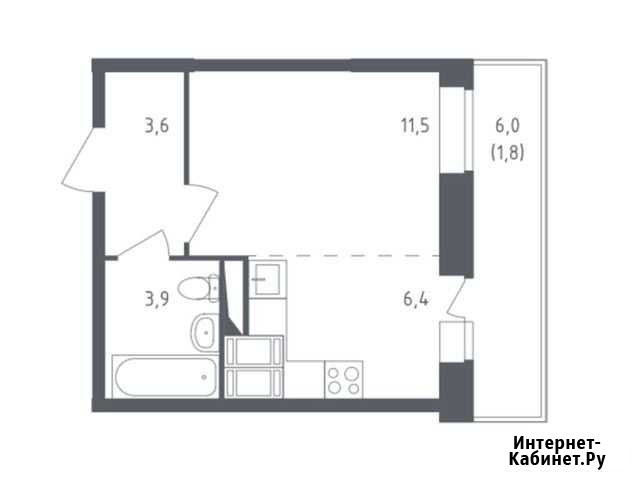 Квартира-студия, 27.2 м², 14/25 эт. на продажу в Красногорске Московской области Красногорск - изображение 1