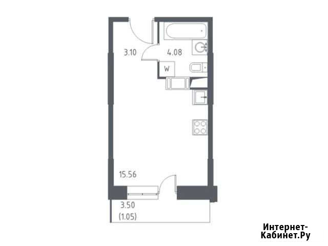 Квартира-студия, 23.8 м², 15/17 эт. на продажу в Видном Видное - изображение 1
