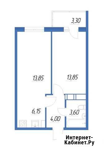 2-комнатная квартира, 43.1 м², 8/16 эт. на продажу в Петрозаводске Петрозаводск - изображение 1