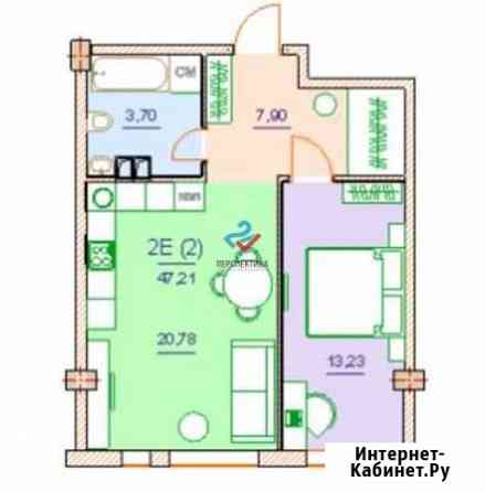 2-комнатная квартира, 47.2 м², 2/13 эт. на продажу в Тольятти Тольятти