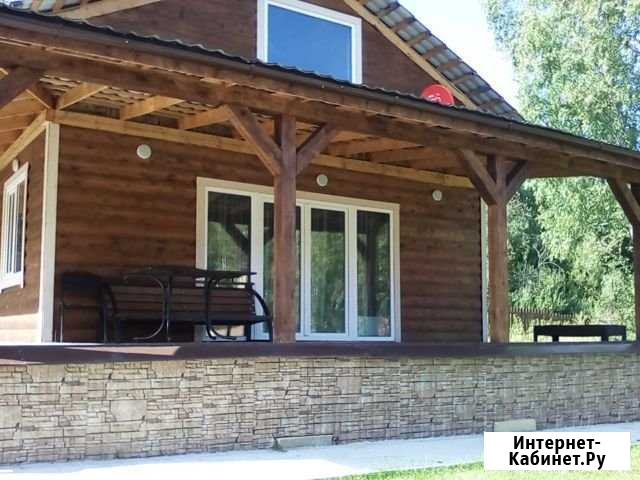 Дом 200 м² на участке 20 сот. в аренду посуточно в Тарусе Таруса - изображение 1