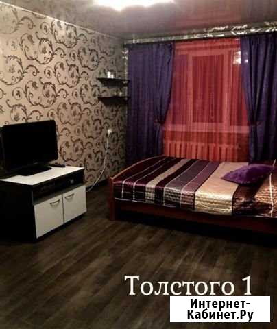 1-комнатная квартира, 37 м², 1/5 эт. в аренду посуточно в Белово Белово - изображение 1