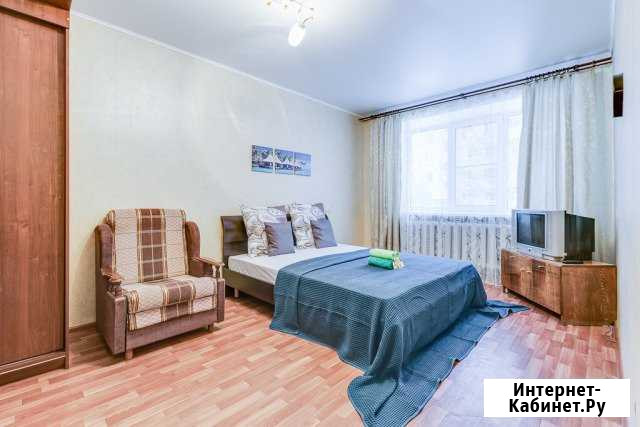 1-комнатная квартира, 34 м², 1/5 эт. в аренду посуточно в Калуге Калуга - изображение 1
