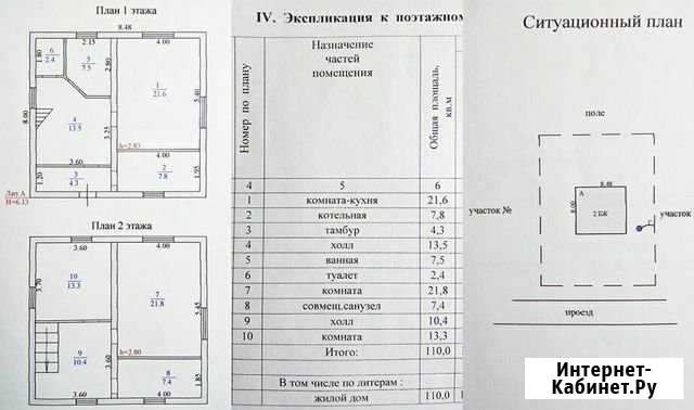 Дом 110 м² на участке 13.4 сот. на продажу в Коммунаре Коммунар - изображение 1
