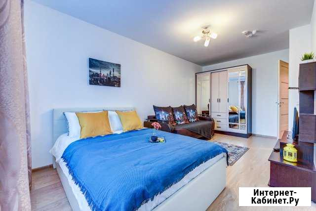 1-комнатная квартира, 40 м², 15/22 эт. в аренду посуточно в Санкт-Петербурге Санкт-Петербург - изображение 1