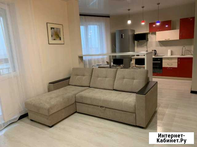 1-комнатная квартира, 45 м², 24/24 эт. в аренду посуточно в Новосибирске Новосибирск - изображение 1