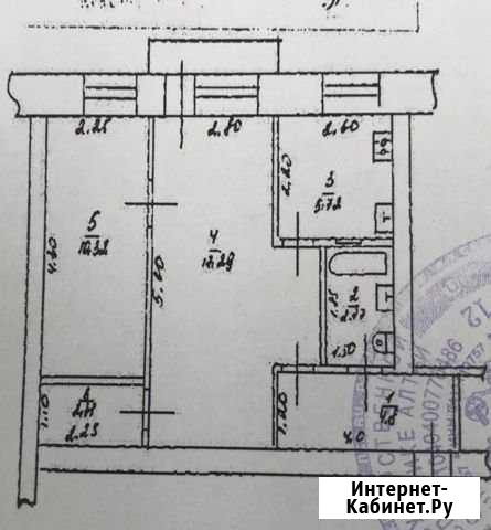 2-комнатная квартира, 43 м², 3/5 эт. в аренду на длительный срок в Горно-Алтайске Горно-Алтайск - изображение 1