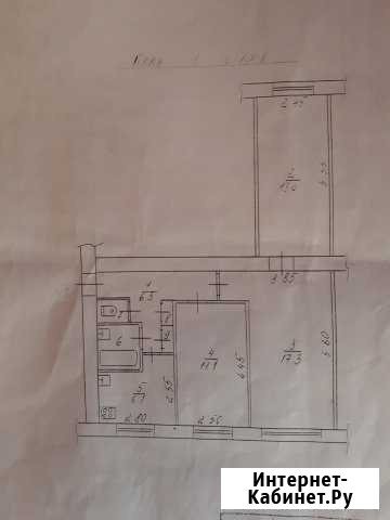 3-комнатная квартира, 58.3 м², 1/2 эт. на продажу в Боровичах Боровичи - изображение 1