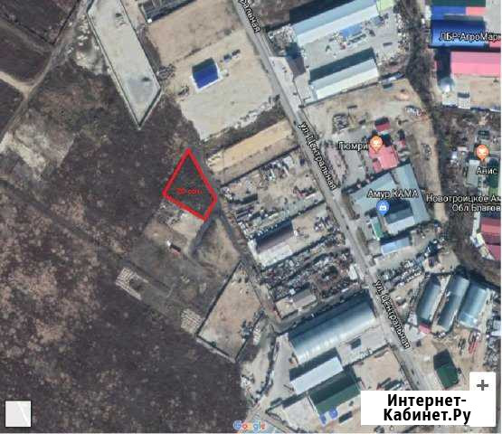 Участок промназначения 20 сот. на продажу в Благовещенске Амурской области Благовещенск - изображение 1