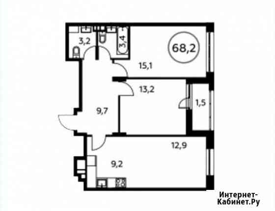 3-комнатная квартира, 68.2 м², 3/15 эт. на продажу в Коммунарке Коммунарка