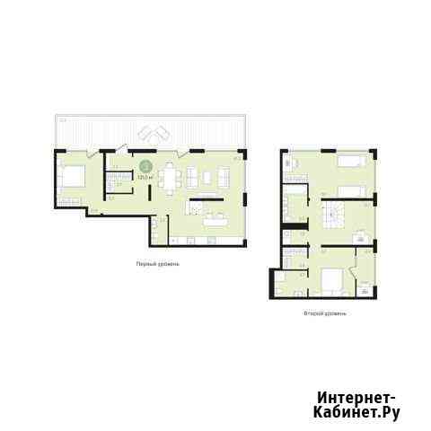 3-комнатная квартира, 135.4 м², 1/16 эт. на продажу в Екатеринбурге Екатеринбург