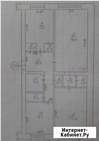 3-комнатная квартира, 71 м², 5/5 эт. на продажу в Магадане Магадан - изображение 1