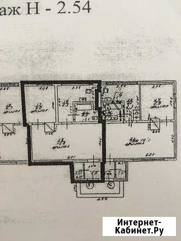 2-комнатная квартира, 31.4 м², 1/1 эт. на продажу в Багратионовске Багратионовск - изображение 1