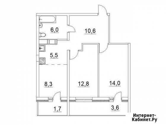 3-комнатная квартира, 62.5 м², 4/16 эт. на продажу в Петрозаводске Петрозаводск