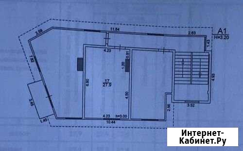 Квартира со свободной планировкой, 27.9 м², 4/4 эт. на продажу в Высоком Высокое - изображение 1