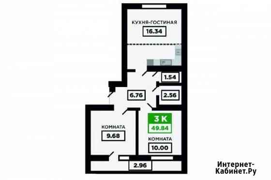 3-комнатная квартира, 50 м², 9/9 эт. на продажу в Краснодаре Краснодар