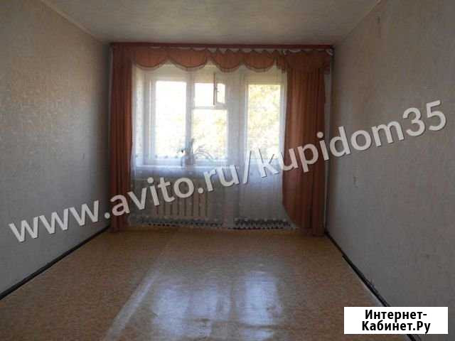 Комната 17 м² в 2-ком. кв., 3/5 эт. на продажу в Череповце Череповец - изображение 1