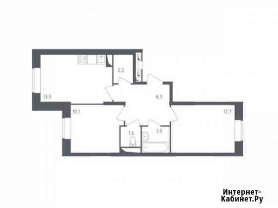 2-комнатная квартира, 51.8 м², 2/25 эт. на продажу в Красногорске Московской области Красногорск
