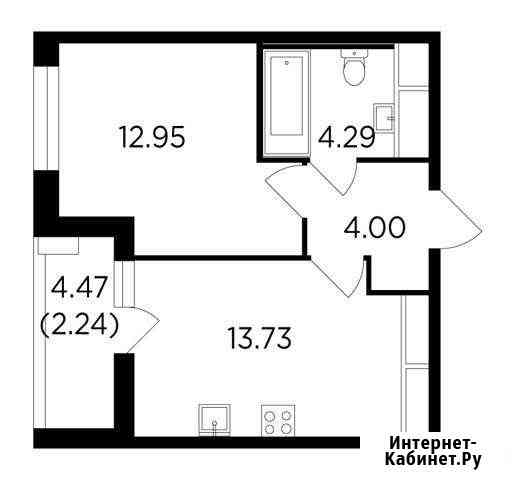 1-комнатная квартира, 37.2 м², 5/25 эт. на продажу в Одинцово Одинцово