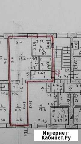 2-комнатная квартира, 44 м², 3/5 эт. на продажу в Северодвинске Северодвинск - изображение 1