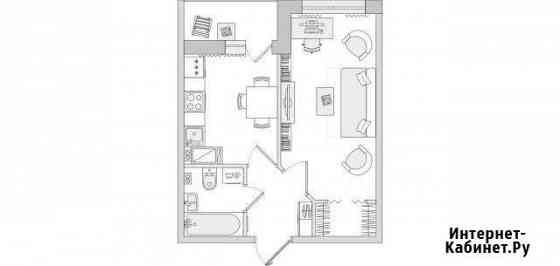 1-комнатная квартира, 35 м², 4/17 эт. на продажу в Санкт-Петербурге Санкт-Петербург