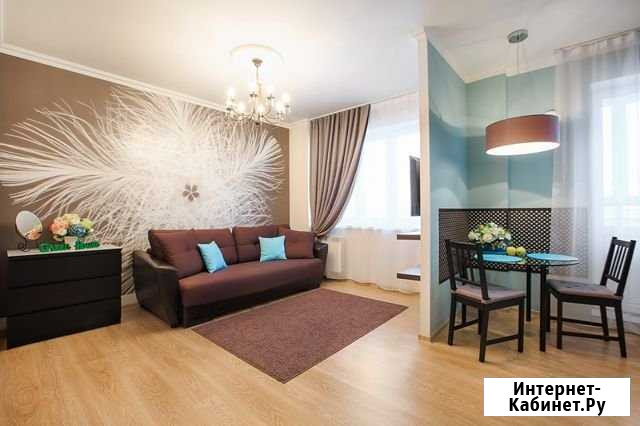 Квартира-студия, 40 м², 10/17 эт. в аренду посуточно в Екатеринбурге Екатеринбург - изображение 1