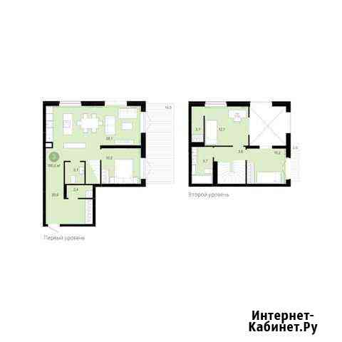 3-комнатная квартира, 115.9 м², 1/10 эт. на продажу в Тюмени Тюмень