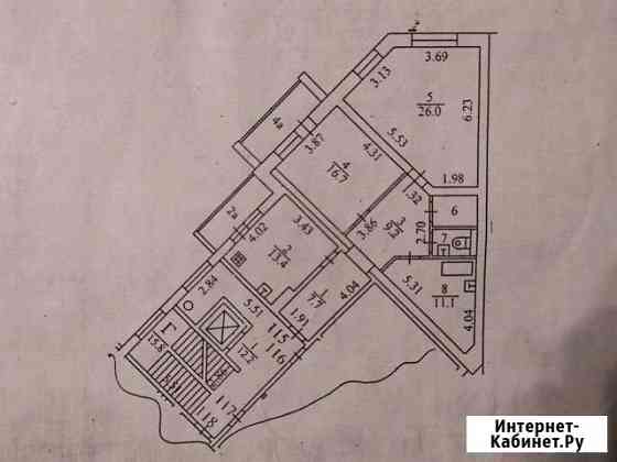 2-комнатная квартира, 94 м², 3/10 эт. на продажу в Мытищах Мытищи