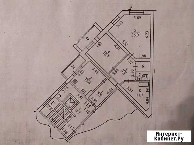 2-комнатная квартира, 94 м², 3/10 эт. на продажу в Мытищах Мытищи - изображение 1