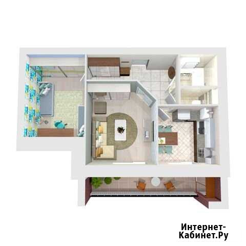 2-комнатная квартира, 59.6 м², 8/8 эт. на продажу в Волгограде Волгоград - изображение 1