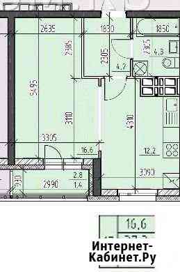 1-комнатная квартира, 38.7 м², 15/24 эт. на продажу в Красноярске Красноярск