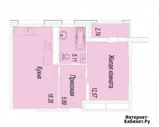 1-комнатная квартира, 43.3 м², 11/25 эт. на продажу в Мытищах Мытищи