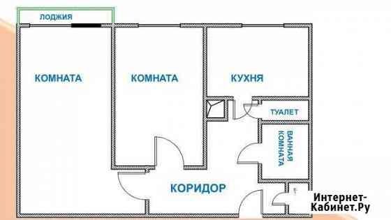 2-комнатная квартира, 52.2 м², 3/9 эт. на продажу в Светогорске Светогорск