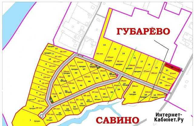 Участок ИЖС 19 сот. на продажу в Великом Новгороде Великий Новгород - изображение 1
